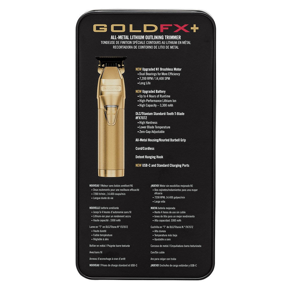 Babyliss PRO FX+ Outliner Trimmer - Gold