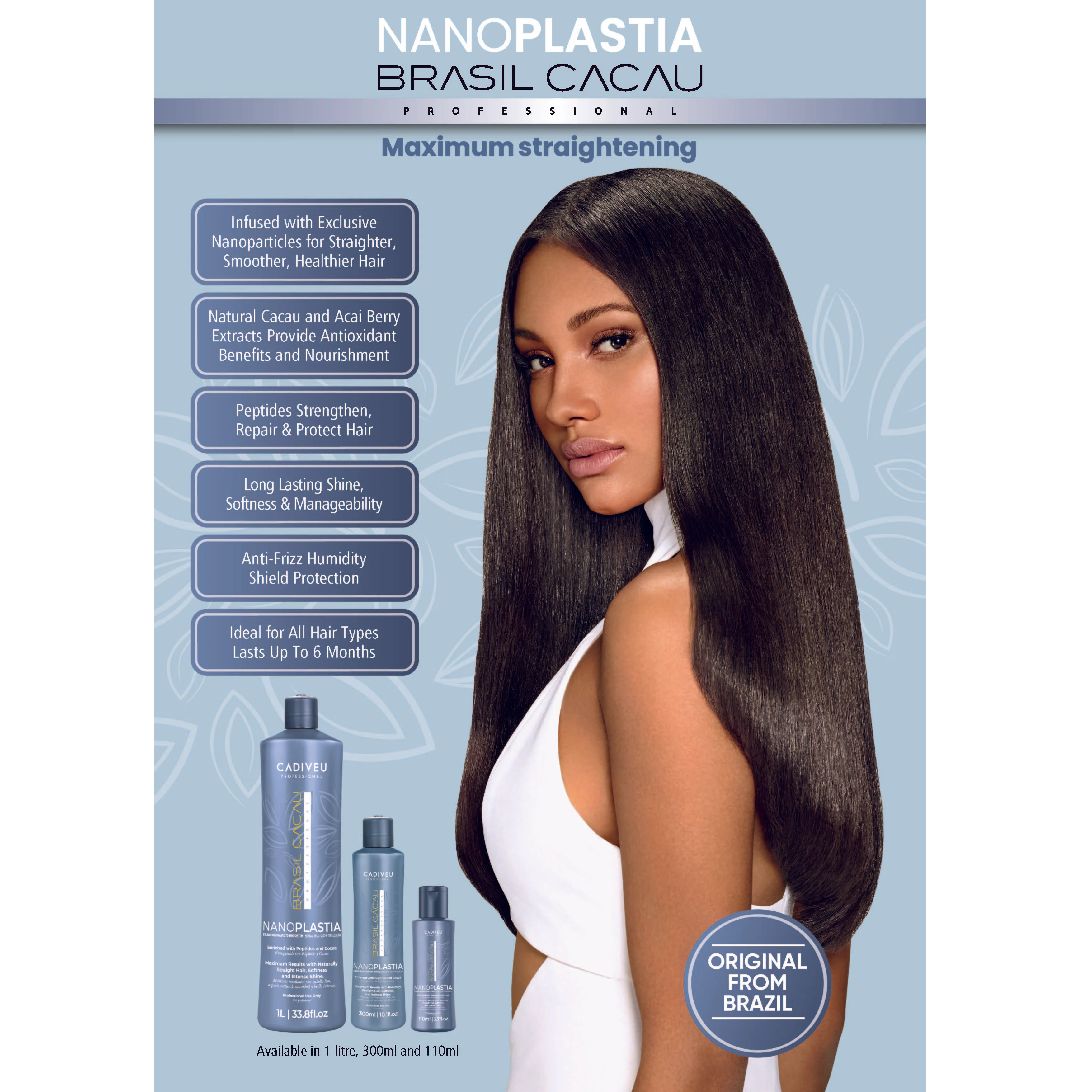 Brasil Cacau Nanoplastia - 1000ml
