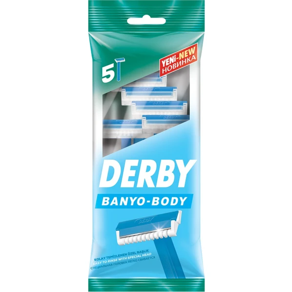 Derby Delicate Body Razor - 5pk