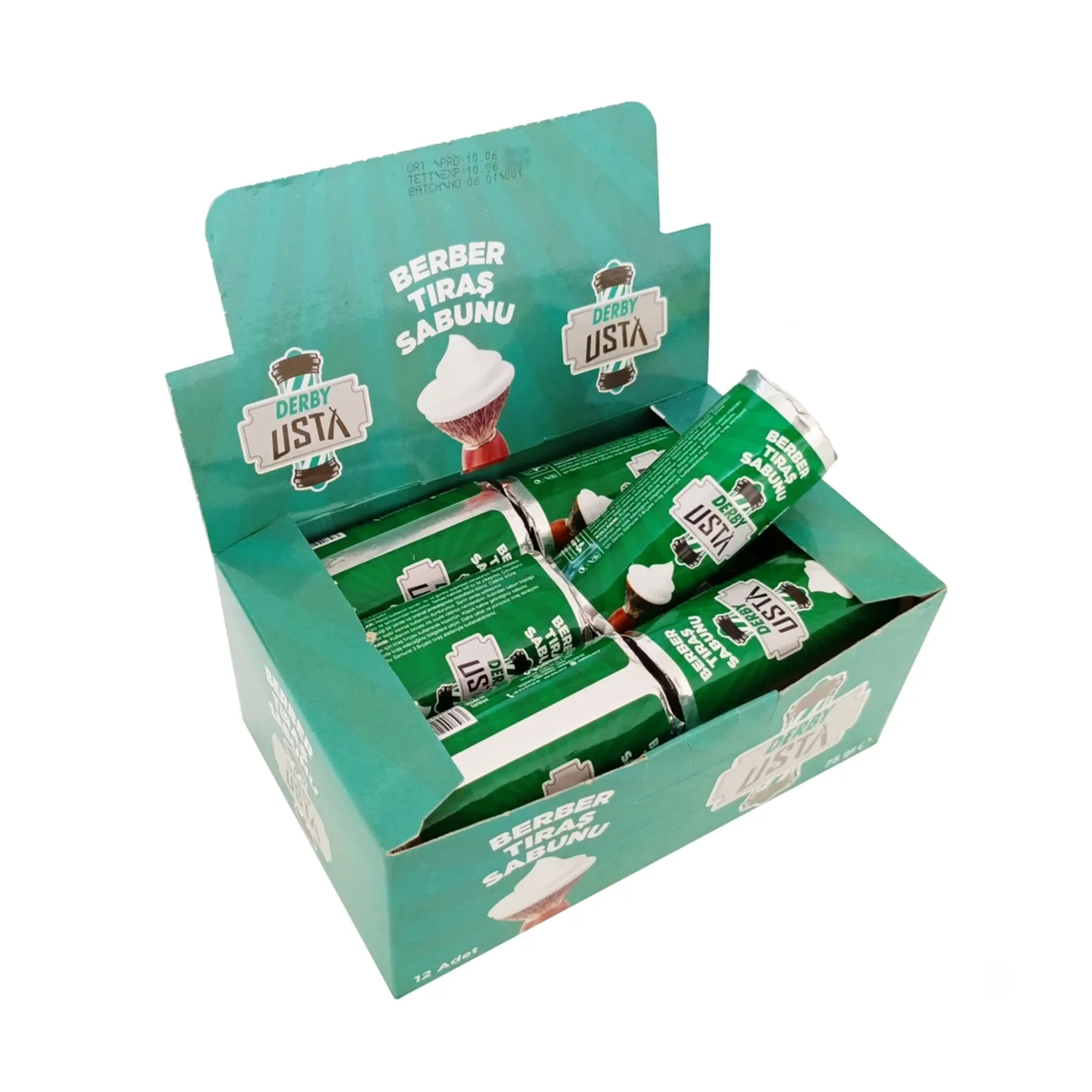 Derby Usta Shaving Soap 75g - Box of 12 Sticks