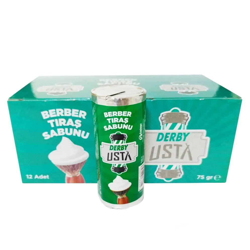 Derby Usta Shaving Soap 75g - 24 Boxes of 12