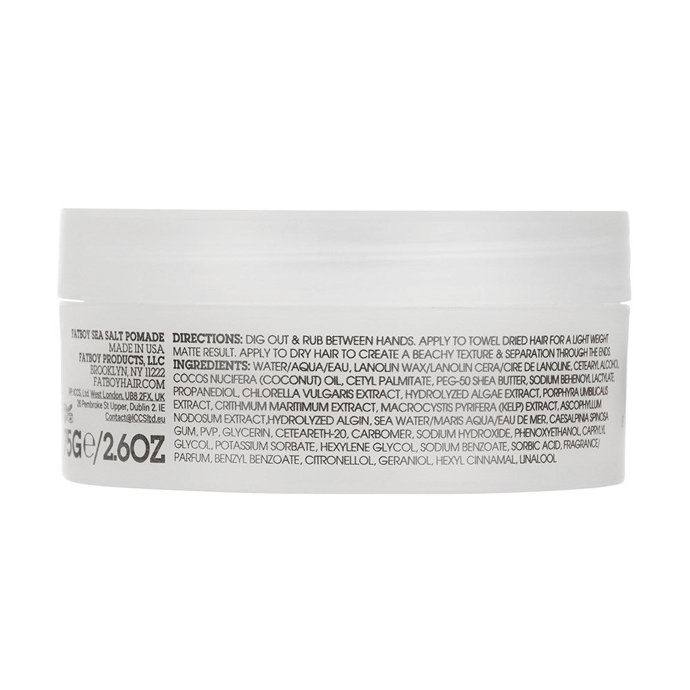Fatboy Sea Salt Pomade - 75g