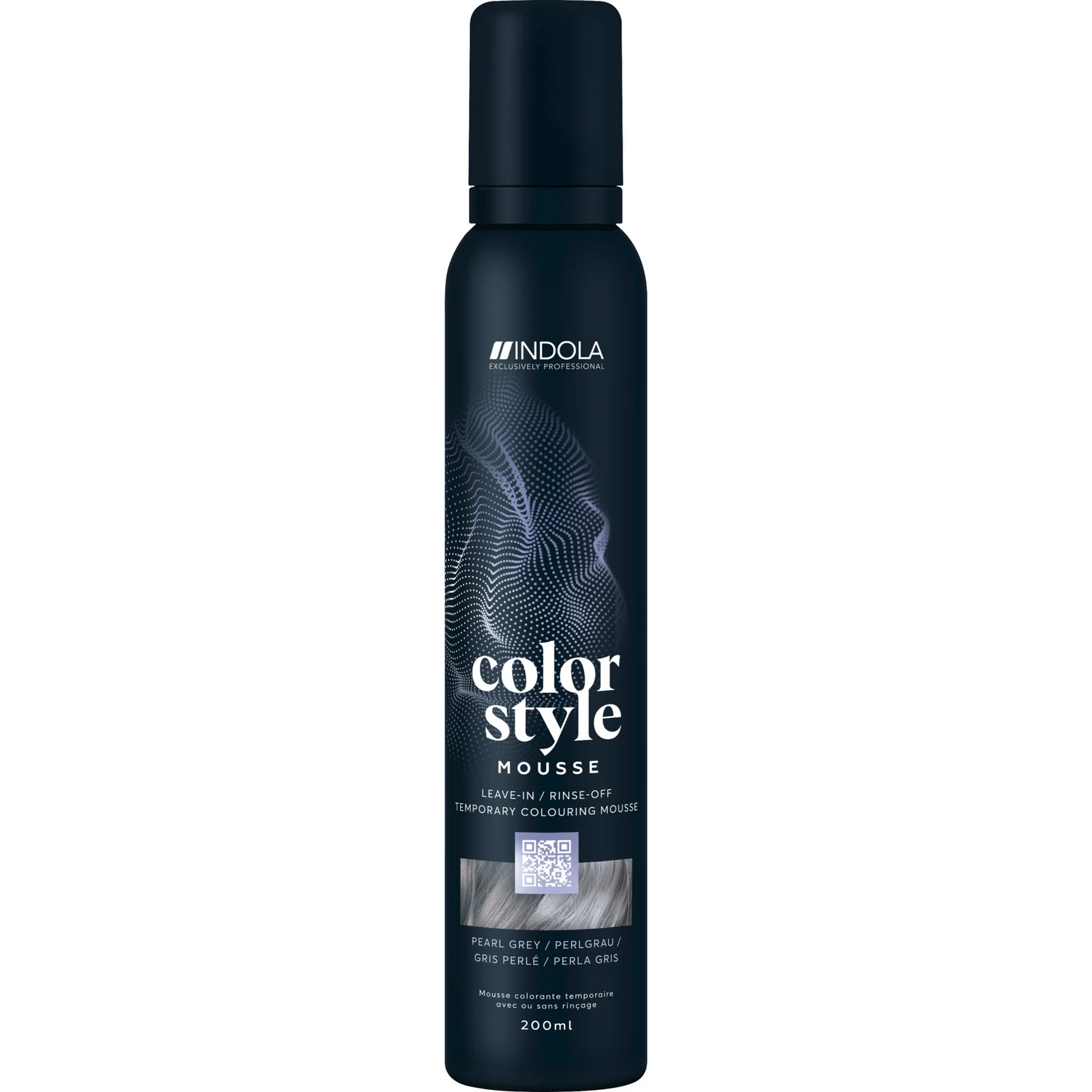 Indola Color Style Mousse Pearl Grey - 200ml