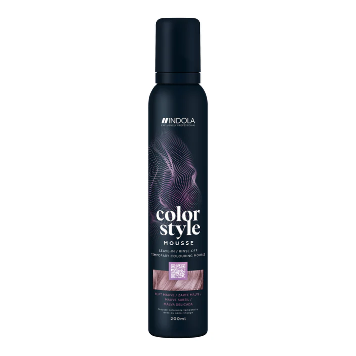 Indola Color Style Mousse Soft Mauve - 200ml