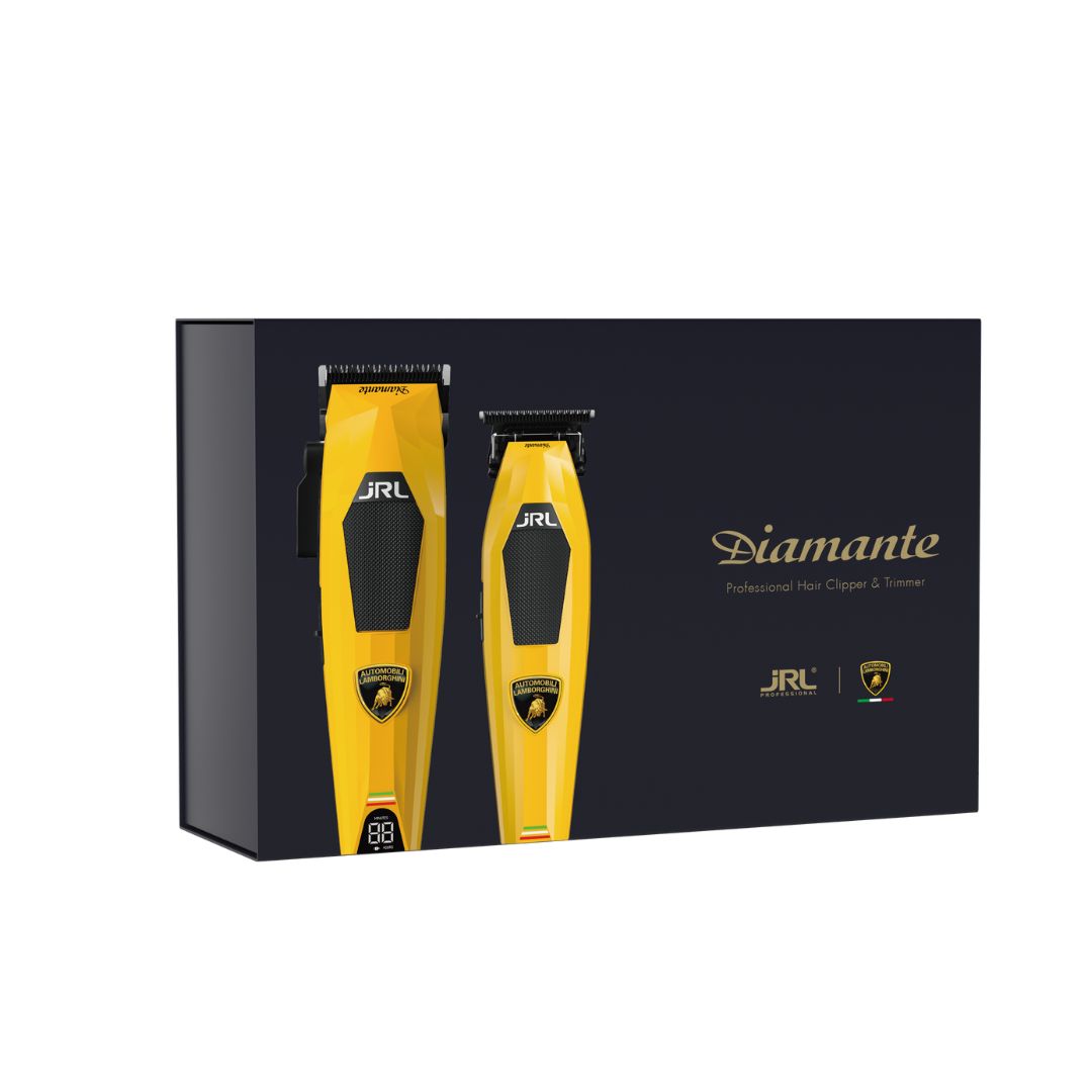 JRL x Lamborghini Diamante Clipper & Trimmer Duo - Yellow - PRE-ORDER