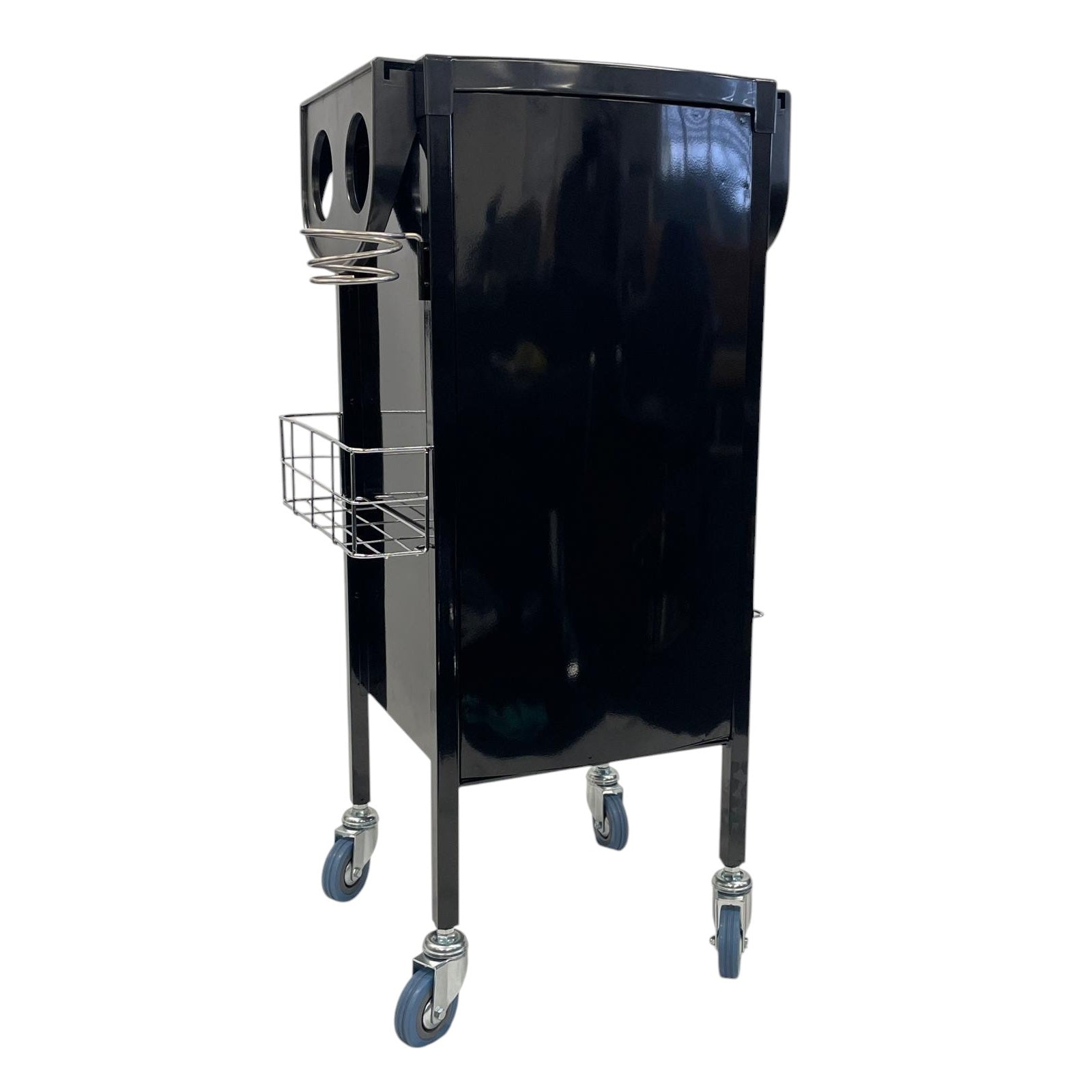 Karma Florina Lockable Salon Trolley - Black