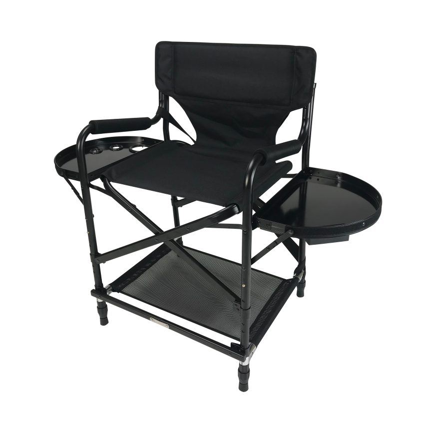 Karma Greenacre Height Adjustable Portable Makeup Chair with Headrest