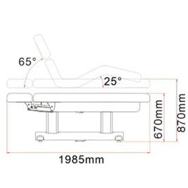 Karma Hunterville Beauty Bed - White