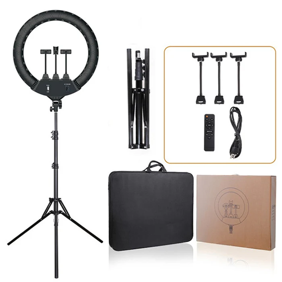 Karma LED Ring Light Black - 18inch