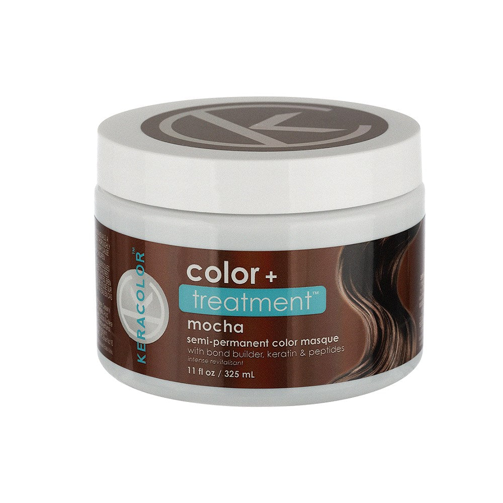 Keracolor Color Treatment Semi Permanent Hair Masque Mocha - 325ml