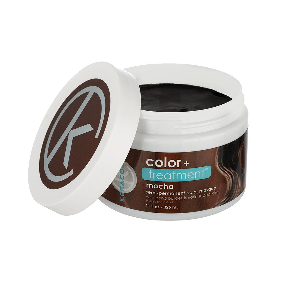 Keracolor Color Treatment Semi Permanent Hair Masque Mocha - 325ml