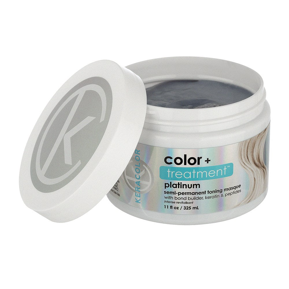 Keracolor Color Treatment Semi Permanent Hair Masque Platinum - 325ml