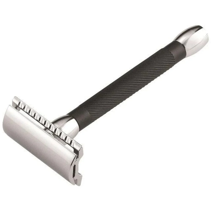 Merkur 20C Long Handle Safety Razor Black