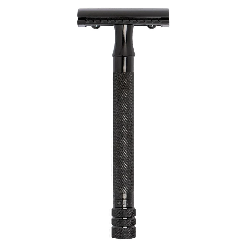 Merkur 23B Long Handle Safety Razor Black