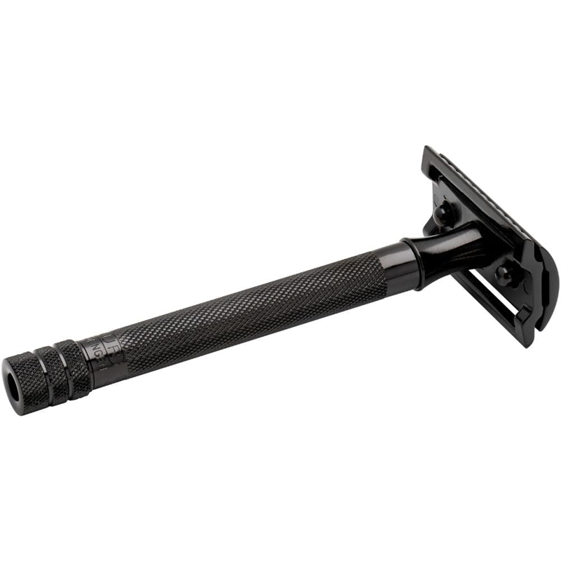 Merkur 23B Long Handle Safety Razor Black