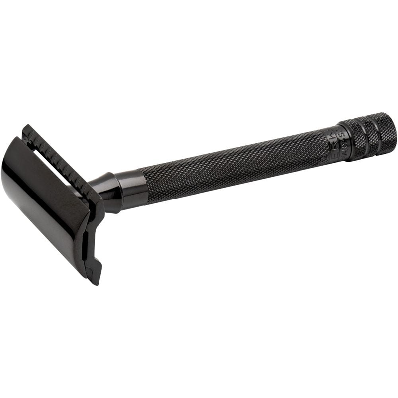 Merkur 23B Long Handle Safety Razor Black