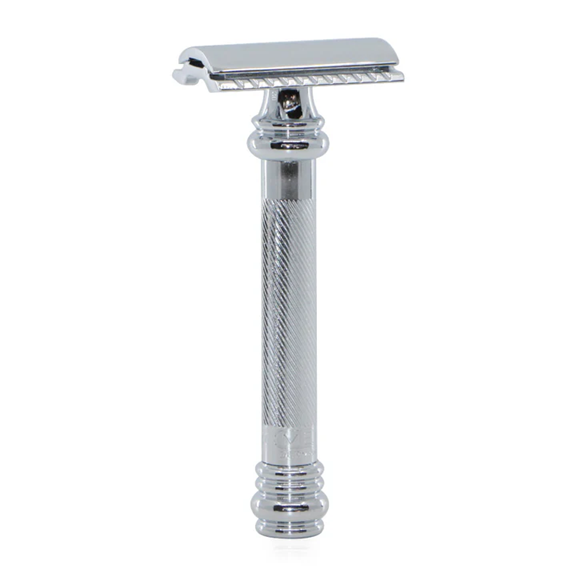 Merkur 38C Long Handle Safety Razor Chrome