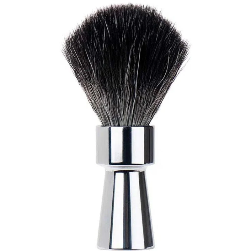 Merkur Synthetic Shaving Brush Chrome