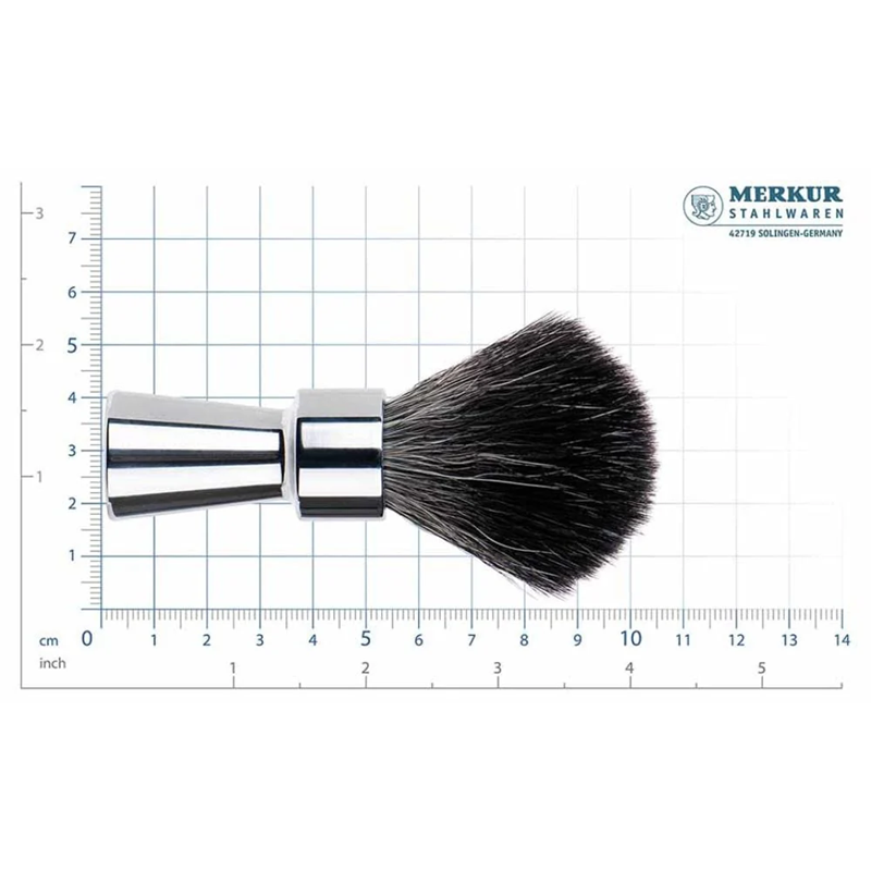 Merkur Synthetic Shaving Brush Chrome