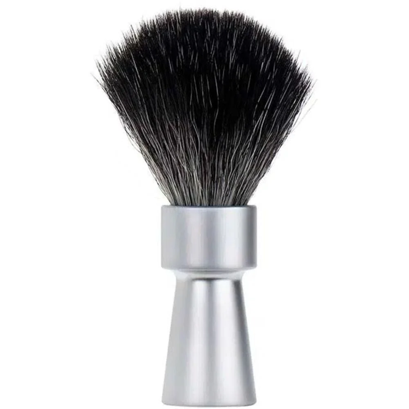 Merkur Synthetic Shaving Brush Matte Chrome