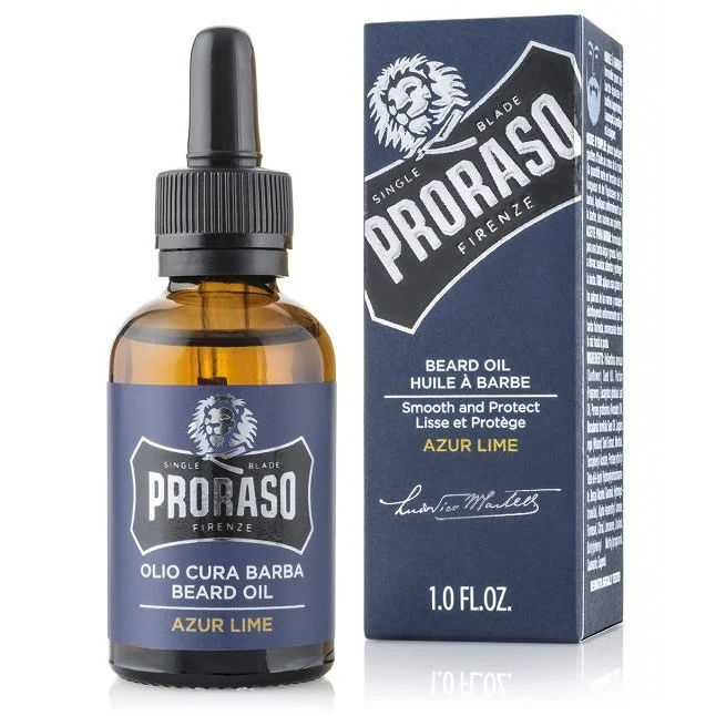 Proraso Azur Lime Beard Oil - 30ml