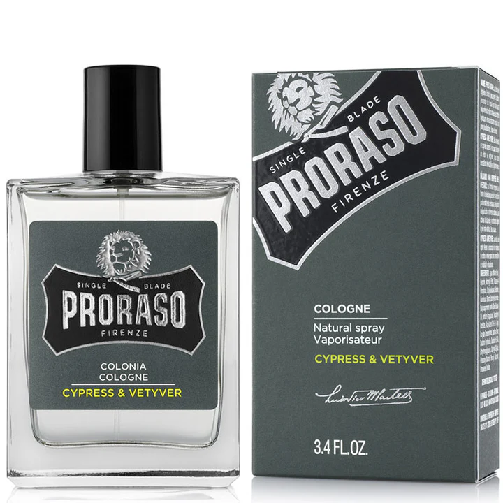 Proraso Cypress & Vetyver Cologne - 100ml