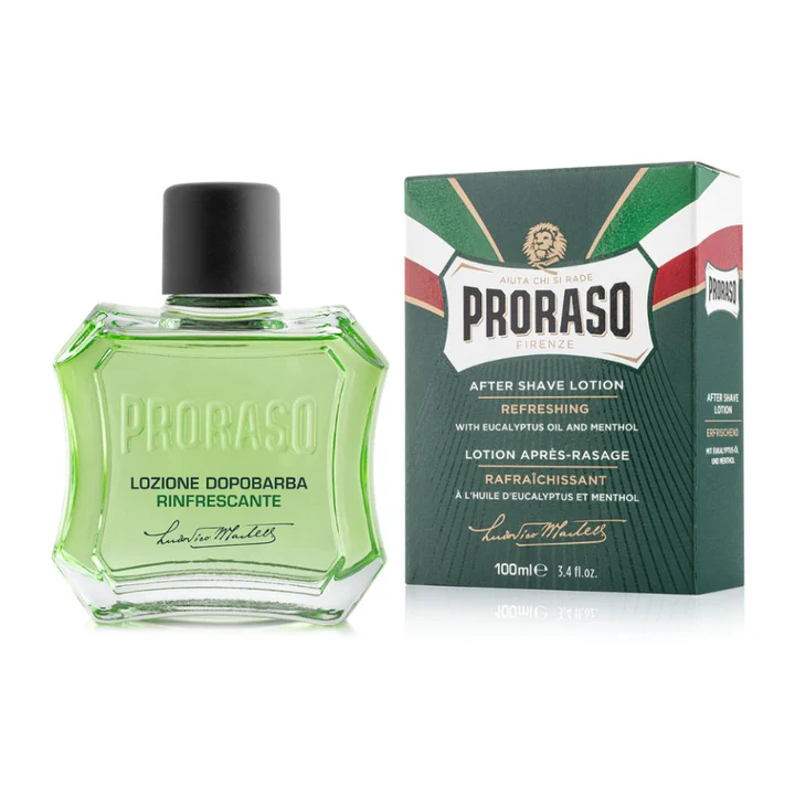 Proraso Eucalyptus & Menthol Aftershave Lotion - 100ml