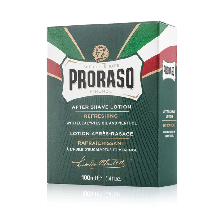 Proraso Eucalyptus & Menthol Aftershave Lotion - 100ml
