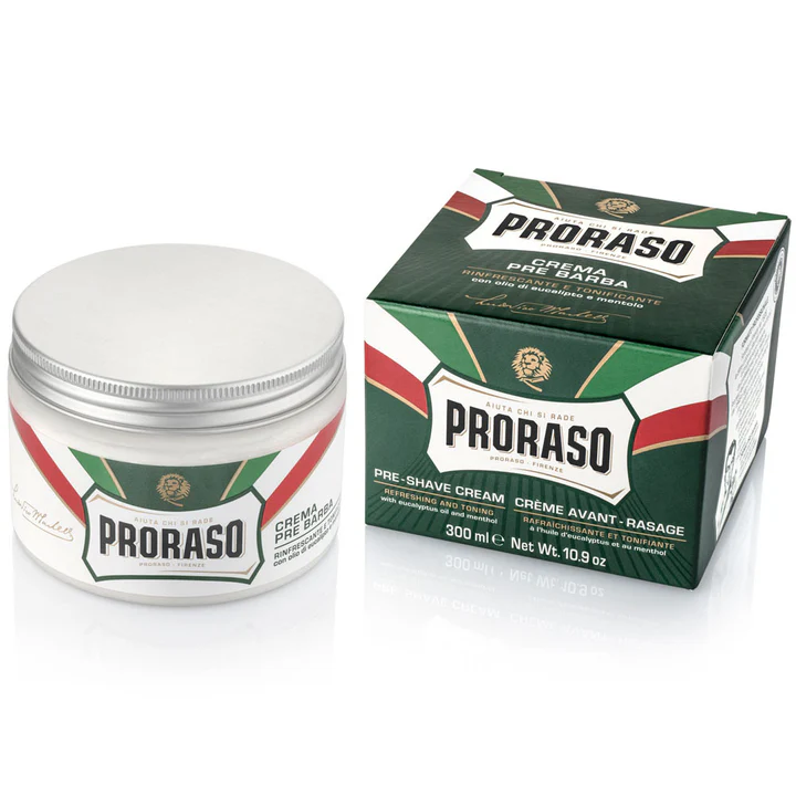 Proraso Eucalyptus & Menthol Pre-Shave Cream - 300ml