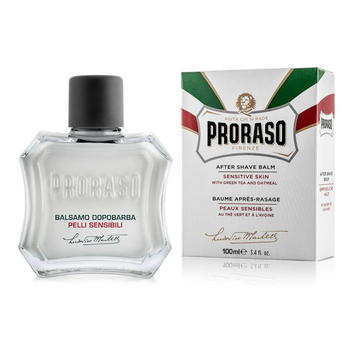 Proraso Green Tea & Oatmeal Aftershave Balm - 100ml