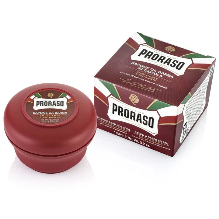 Proraso Sandalwood & Shea Butter Shaving Soap - 150ml