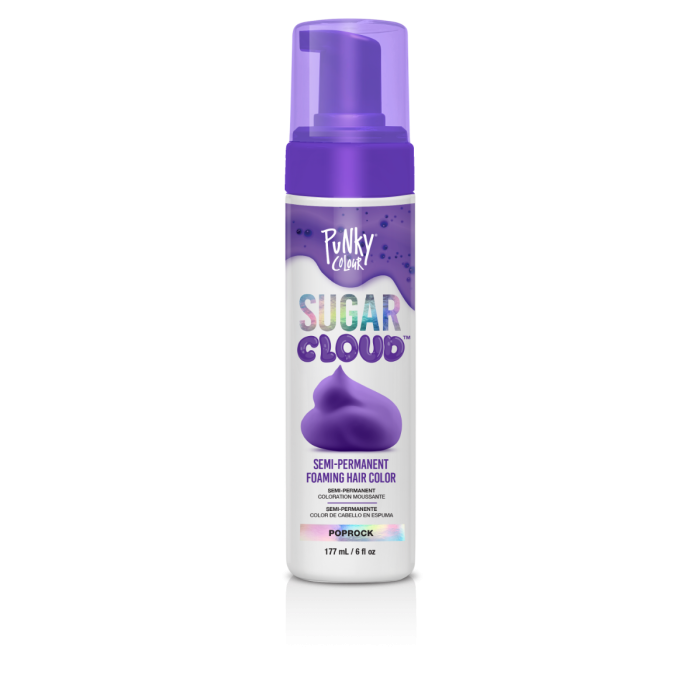 Punky Colour Sugar Cloud Foaming Hair Colour Poprock - 177ml