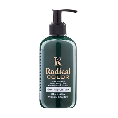 Radical Color Semi Permanent Hair Colour Emerald Green - 250ml – Barber ...