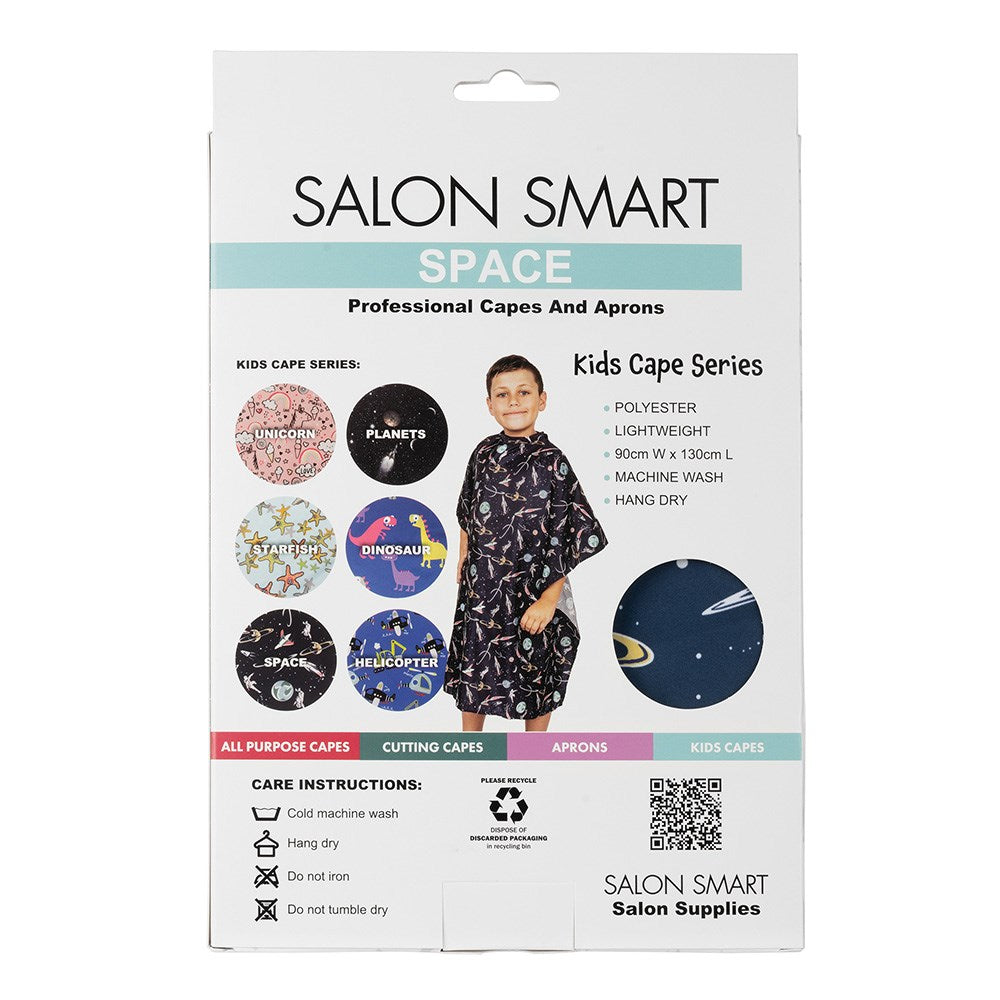 Salon Smart Kids Cutting Cape - Space