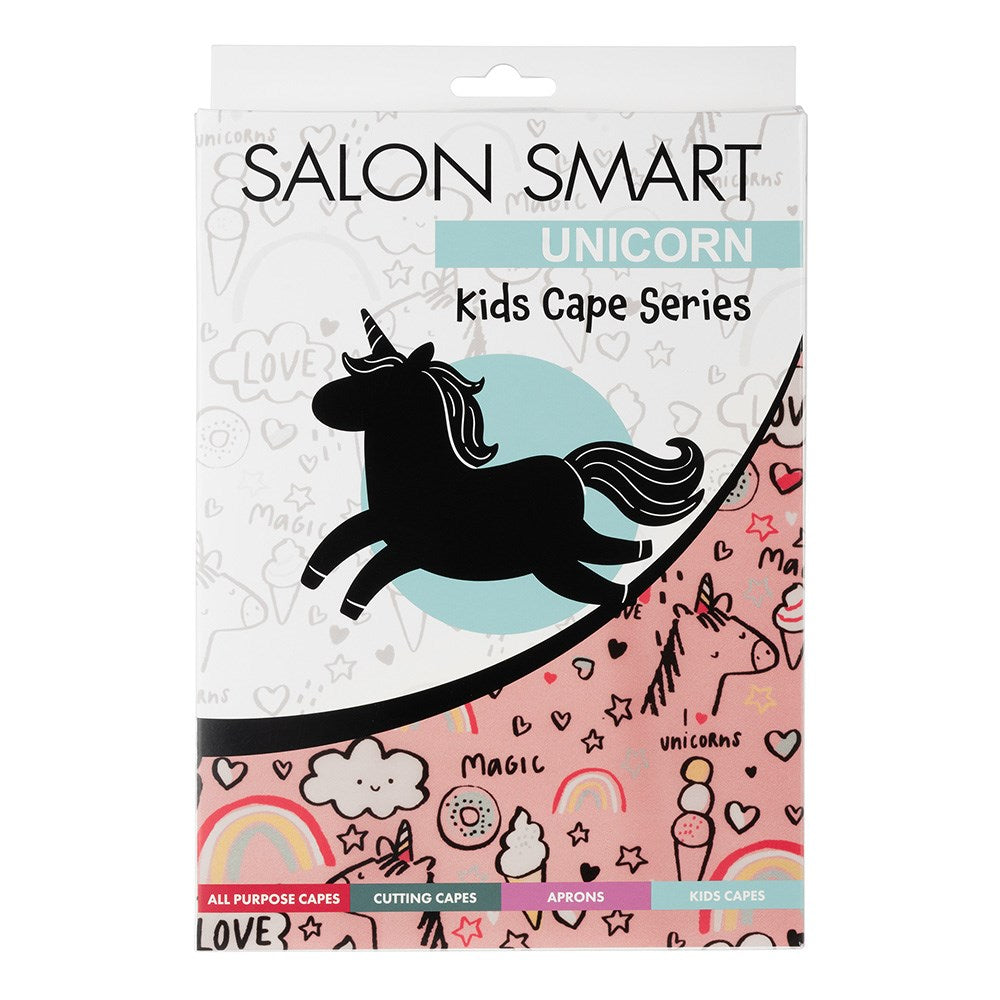 Salon Smart Kids Cutting Cape - Unicorn