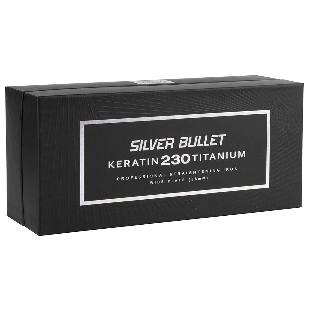 Silver Bullet Keratin 230 Titanium Wide Plate Straightener