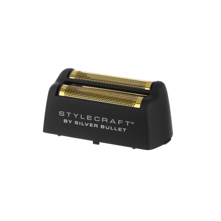 Stylecraft By Silver Bullet Rebel Shaver Replacement Gold Foil Head