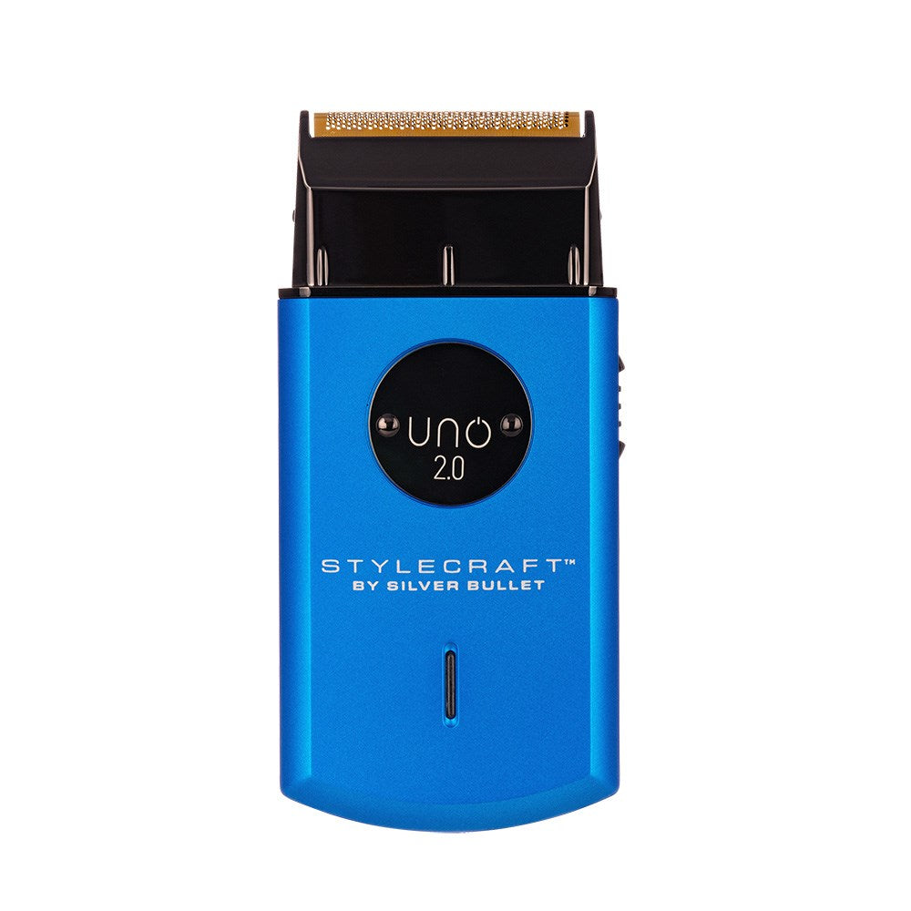 Stylecraft By Silver Bullet UNO 2.0 Shaver - Blue