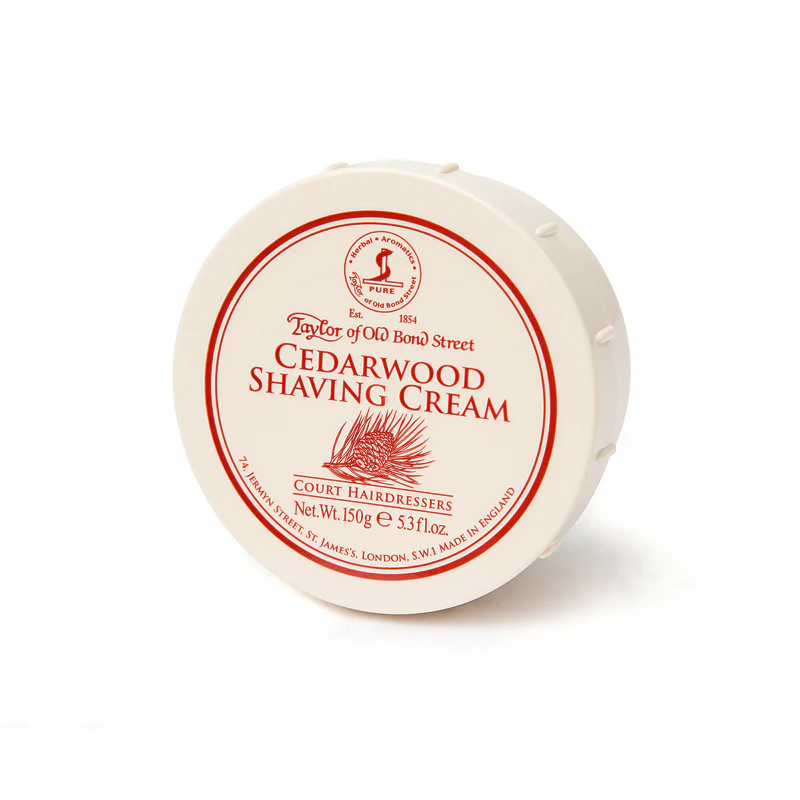 Taylor of Old Bond Street Cedarwood Shaving Cream - 150g