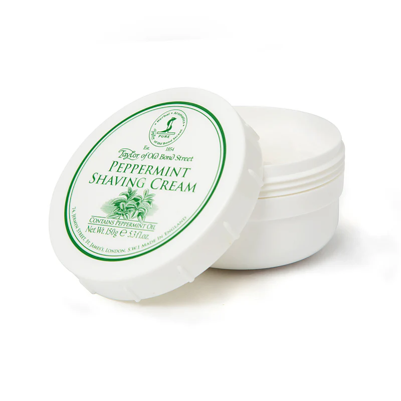 Taylor of Old Bond Street Peppermint Shaving Cream - 150g