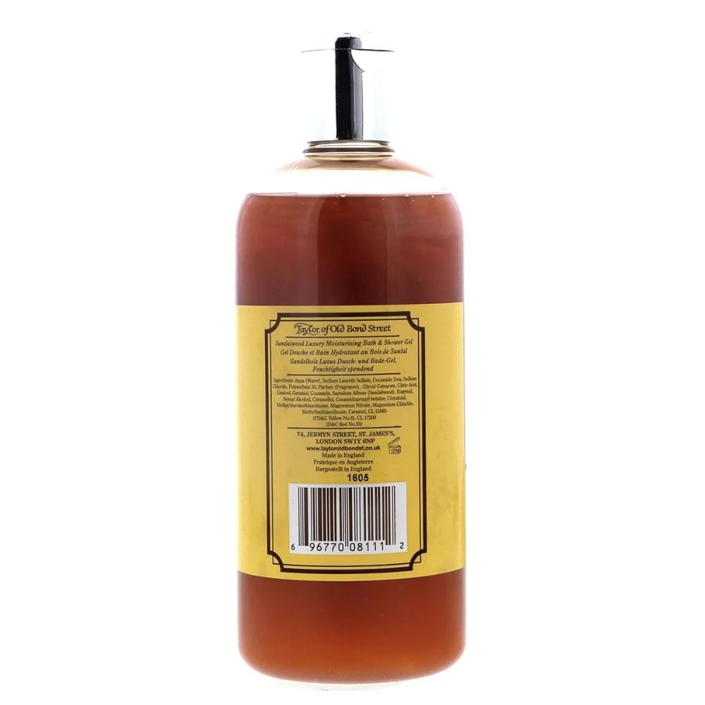 Taylor of Old Bond Street Sandalwood Shower Gel - 500ml