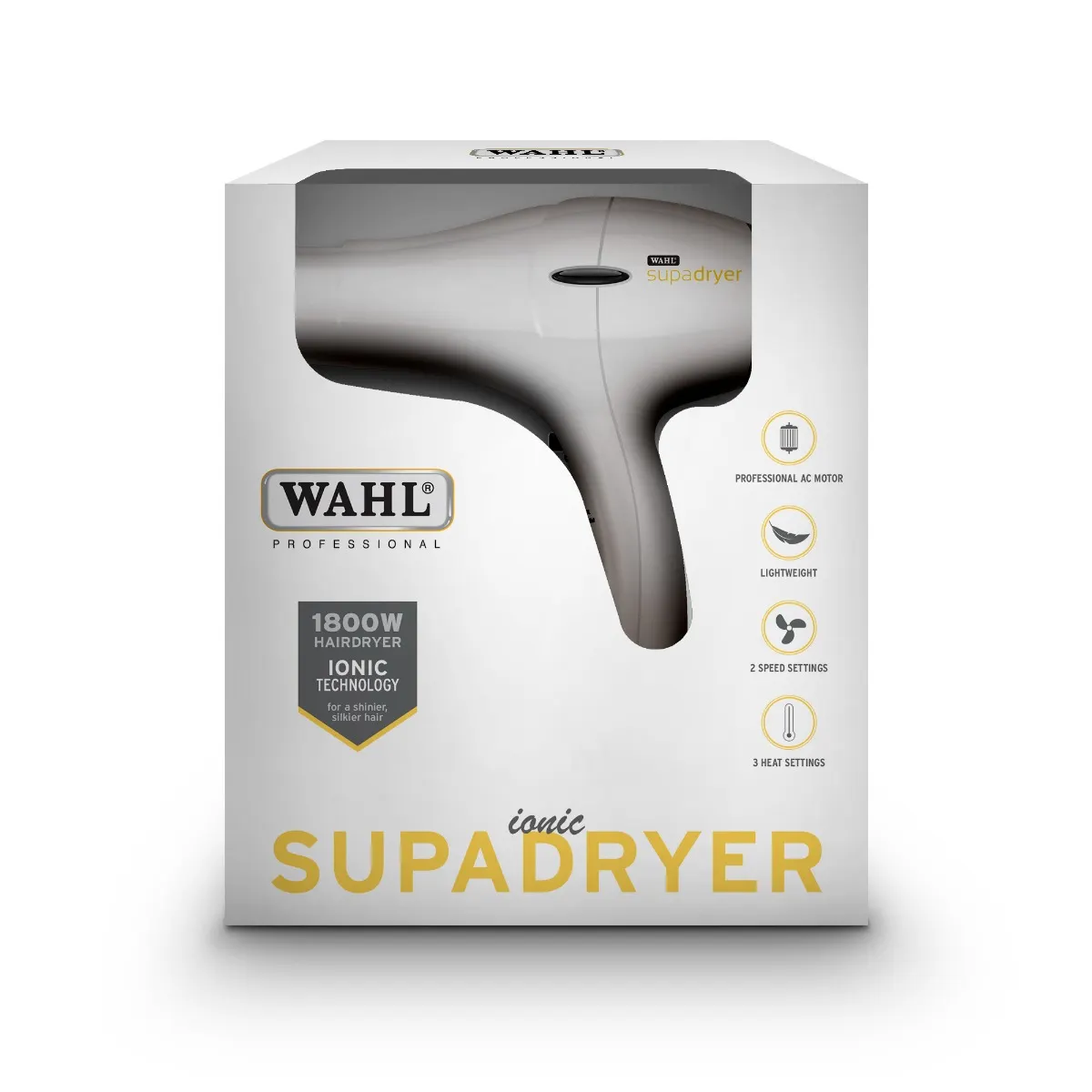 Wahl Ionic Supa Dryer - Pearl White