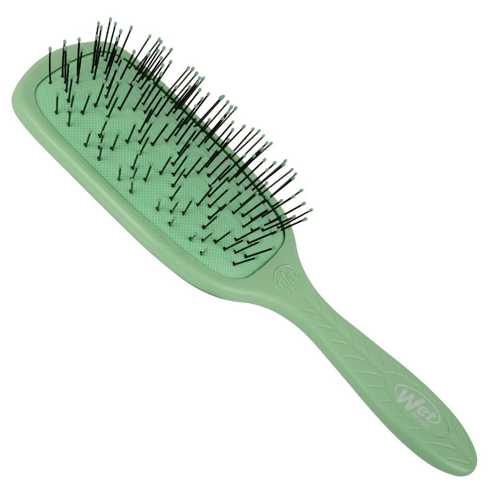 Wet Brush Go Green Thick Paddle Detangler - Green