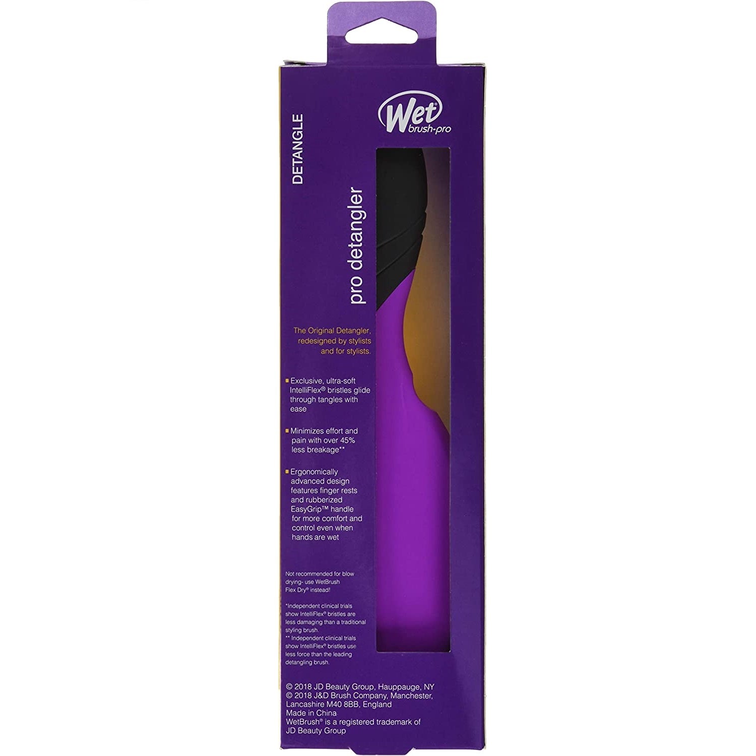 Wet Brush Pro Original Detangler - Purple