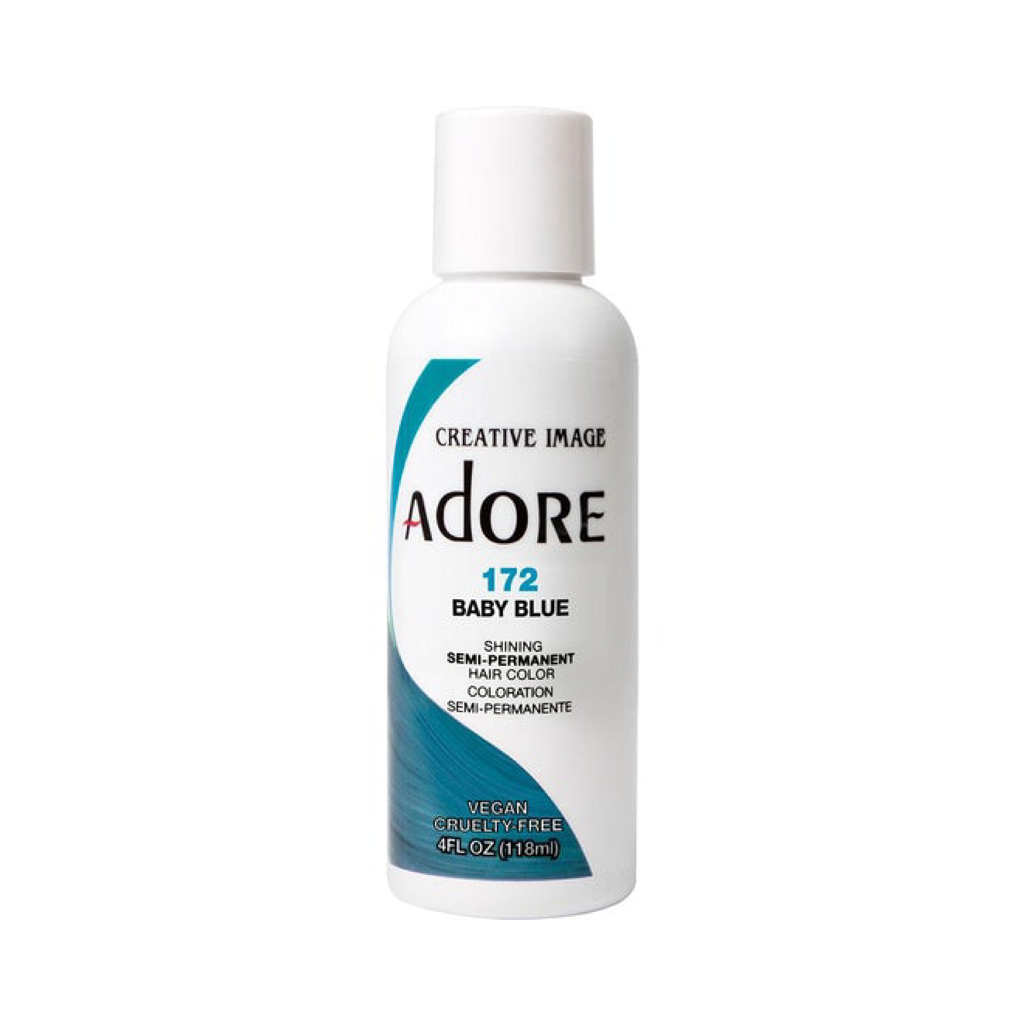 Adore Semi Permanent Baby Blue Hair Colour 172 - 118ml