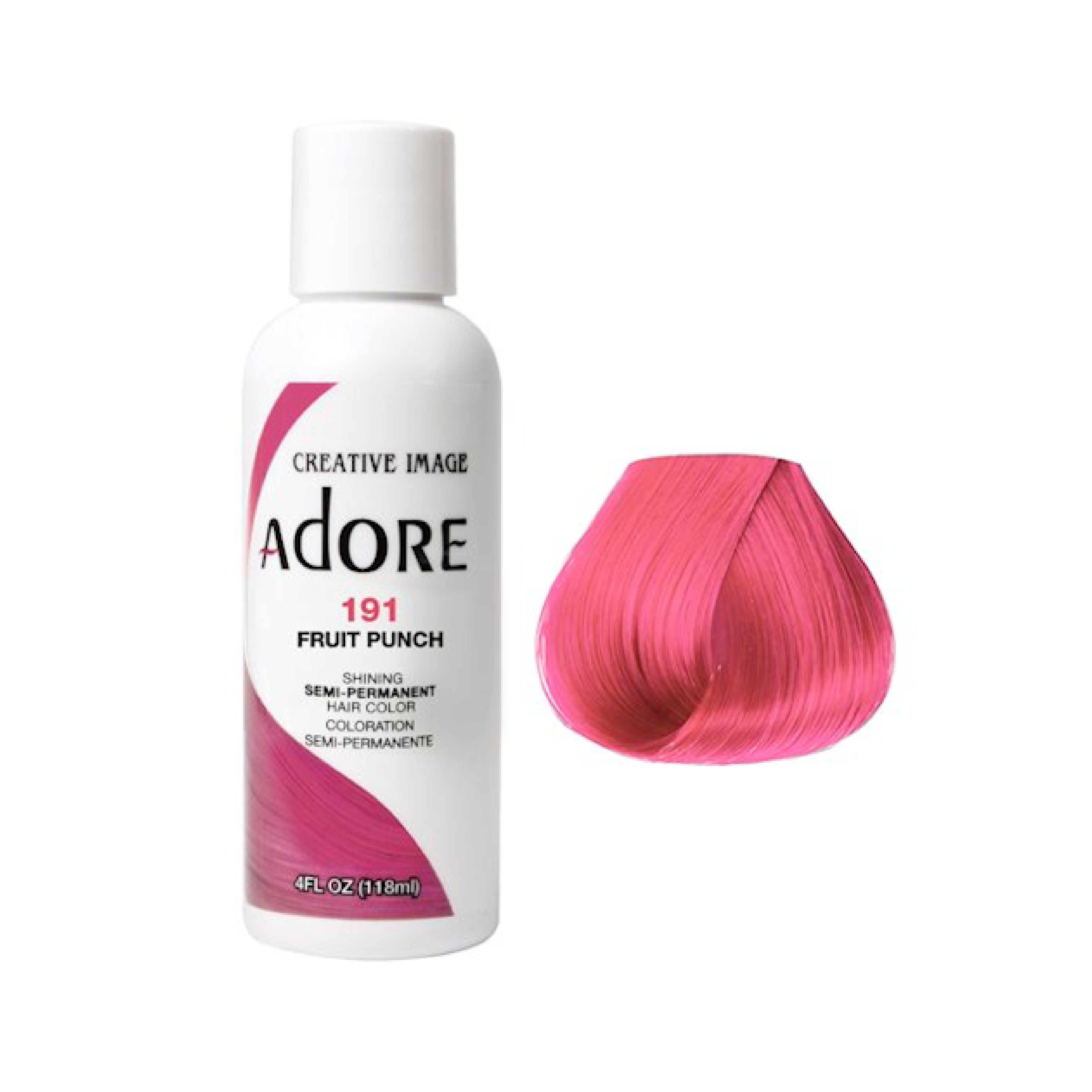 Adore Semi Permanent Fruit Punch Hair Colour 191 - 118ml