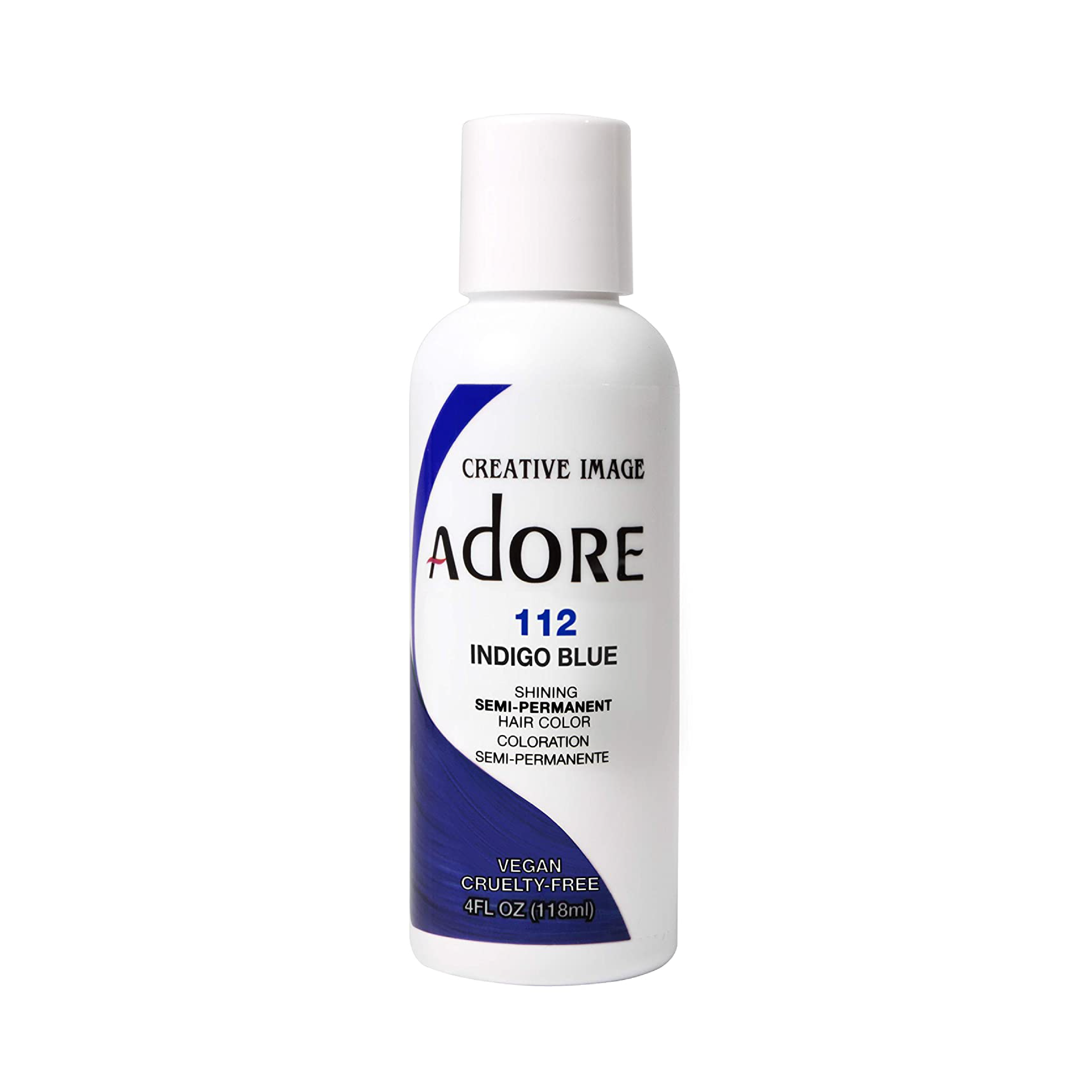 Adore Semi Permanent Indigo Blue Hair Colour 112 - 118ml