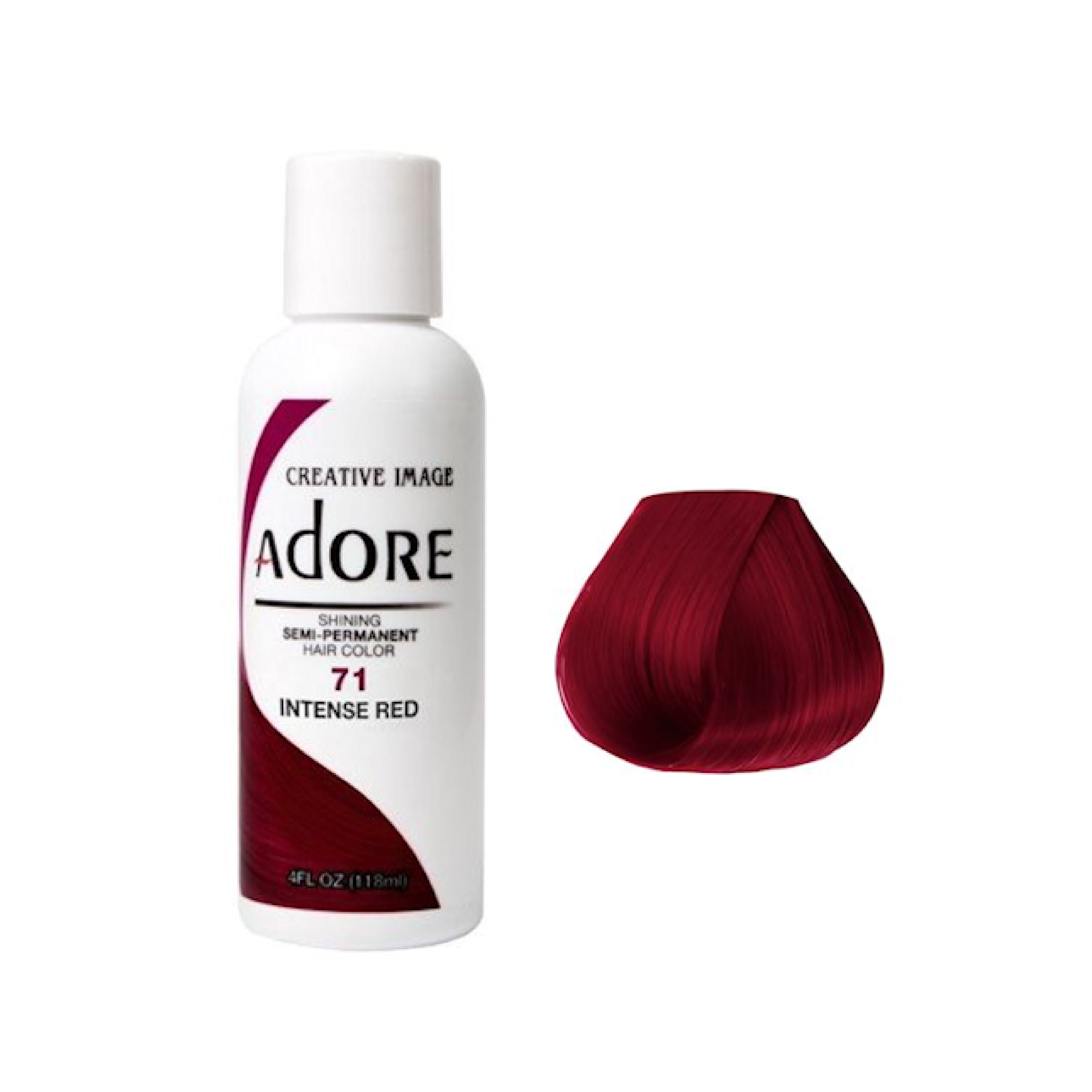 Adore Semi Permanent Intense Red Hair Colour 71 - 118ml