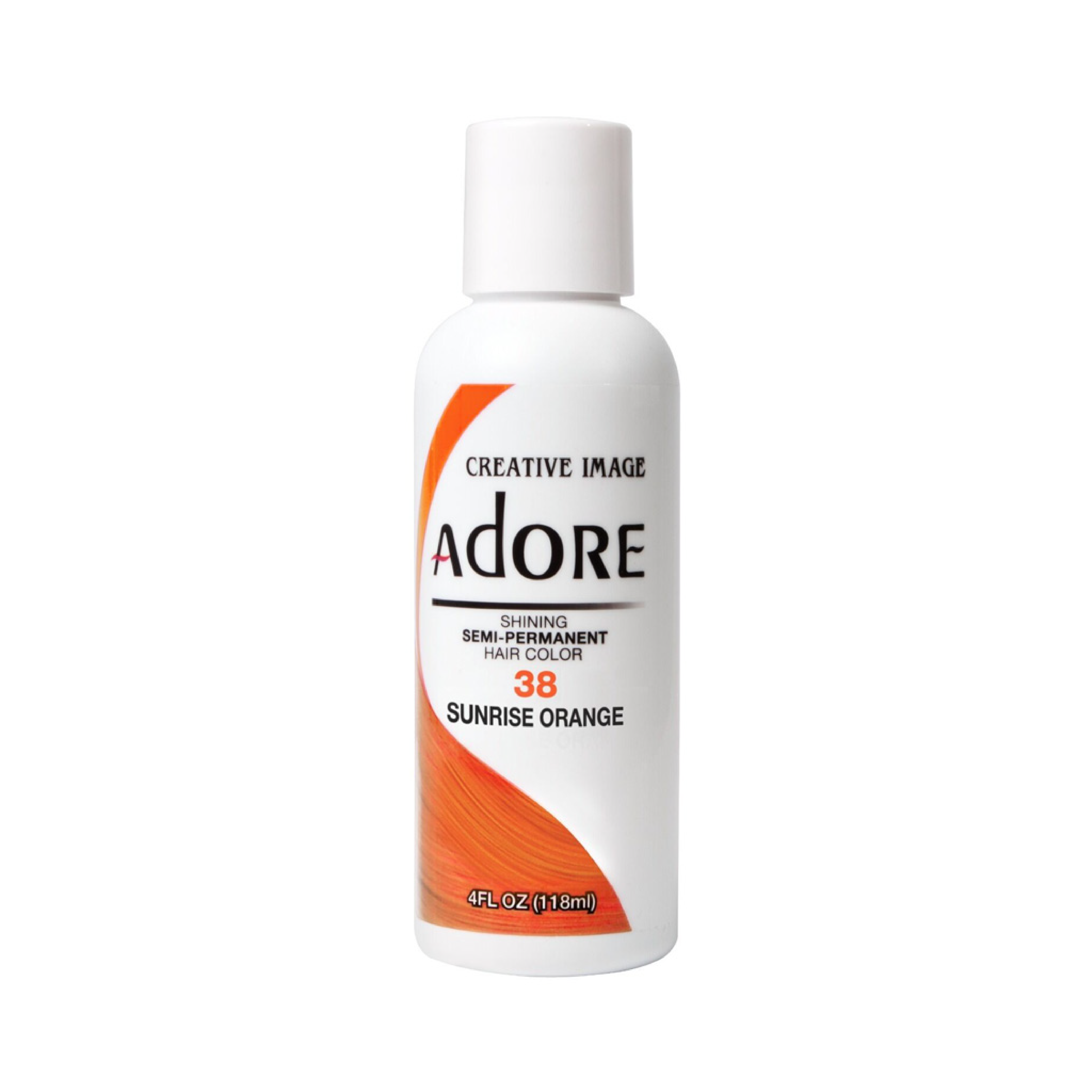 Adore Semi Permanent Sunrise Orange Hair Colour 38 - 118ml