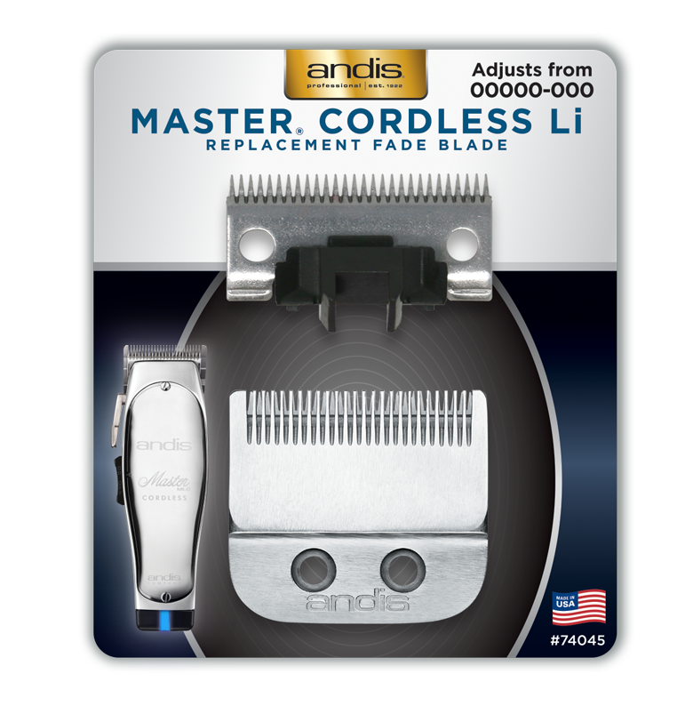 Andis Master Cordless Carbon Steel Replacement Blade 00000-000 - 74045